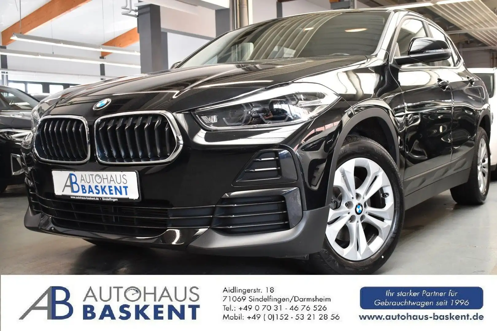 BMW X2 sDrive 18 d Advantage*SPORT*AHK*LED*SHZ* Zwart - 1