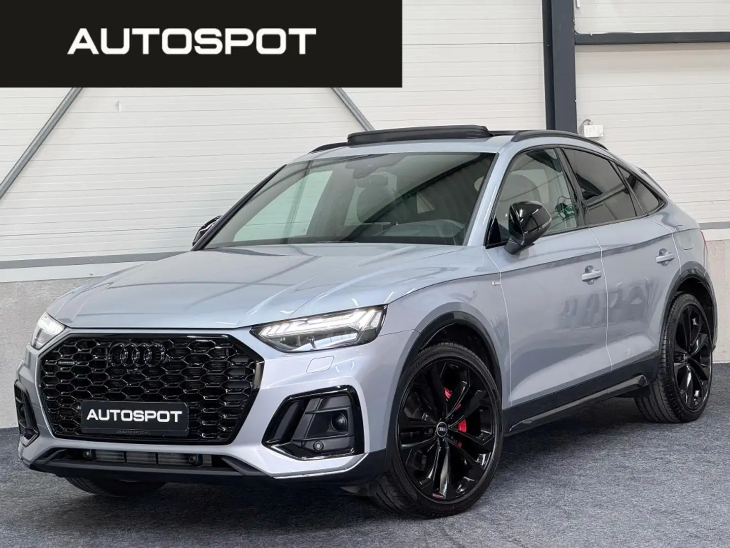 Audi Q5 Sportback 55 TFSI e S-Line Edition #1 Pano HUD Cam Zilver - 1