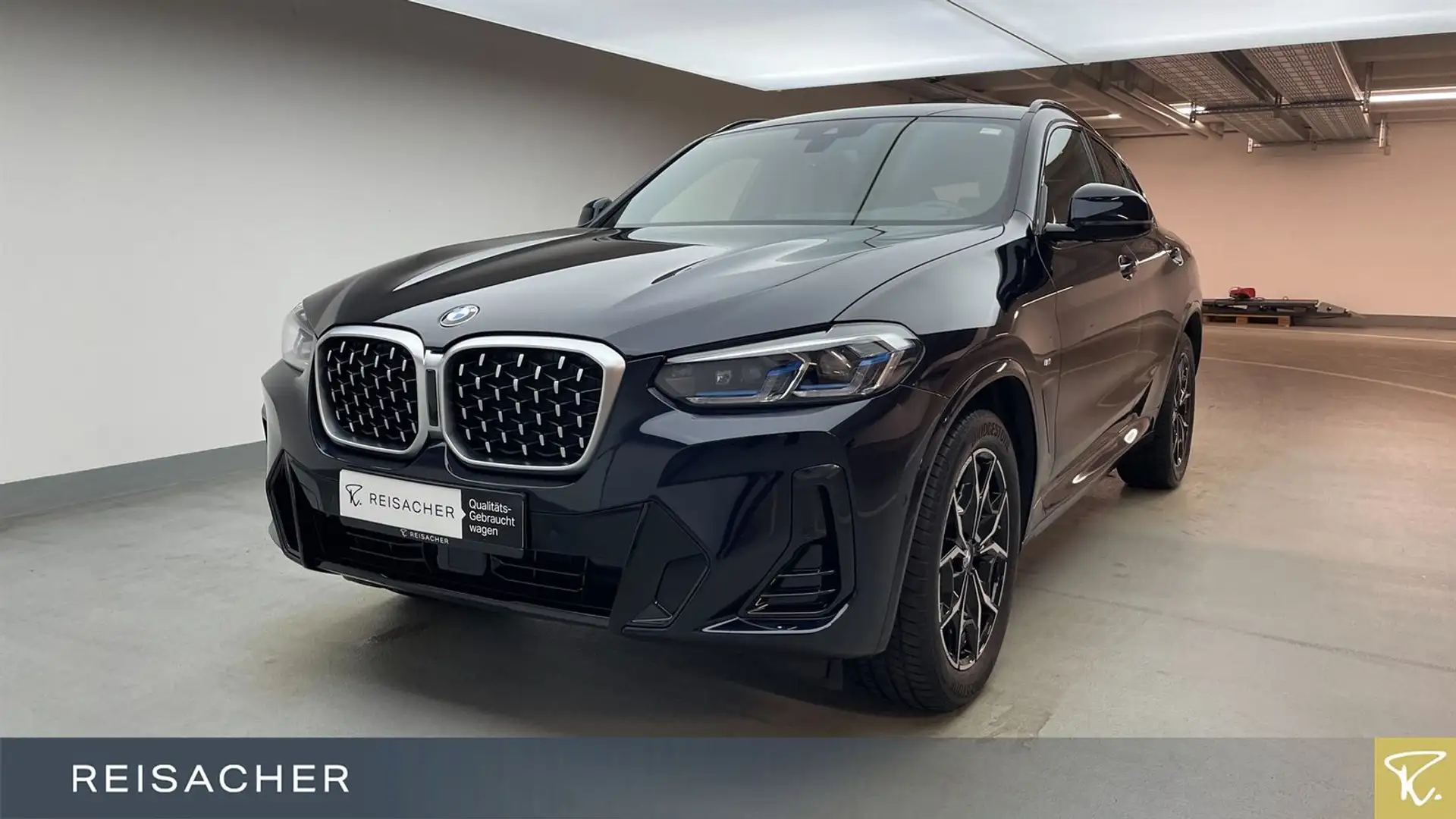 BMW X4 xDrive 20i A M-Sport,Pano,StdHzg,AHK,ACC,HUD Schwarz - 1