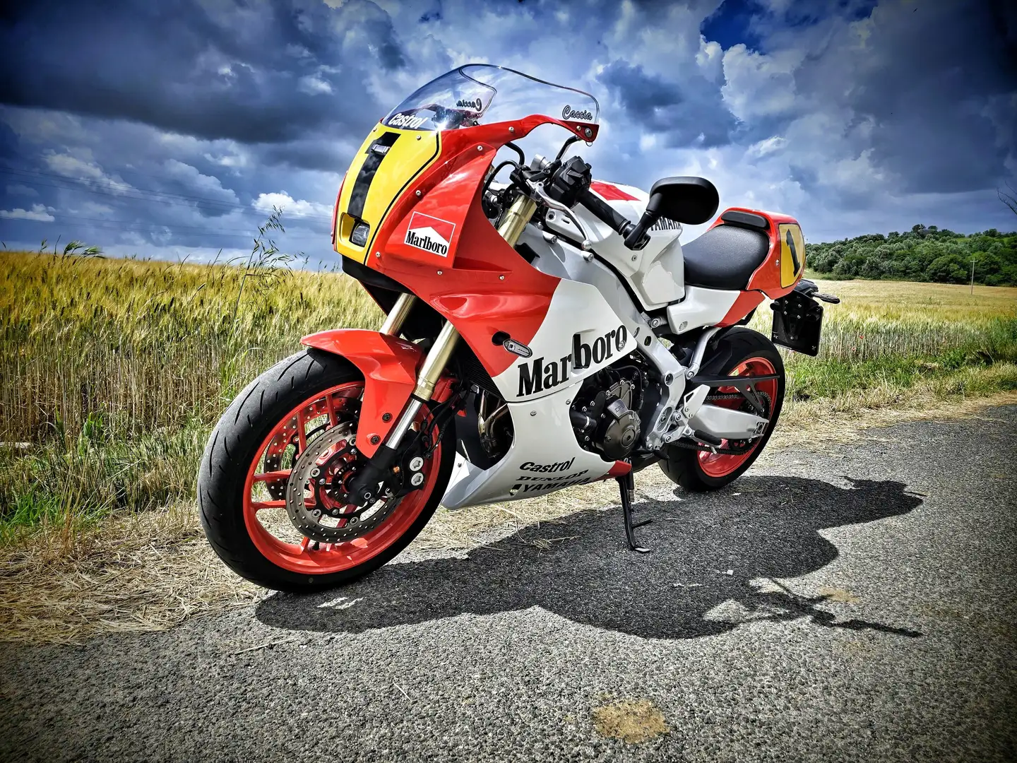 Yamaha XSR 900 GP ACCESSORIATA OCCASIONE Rosso - 2