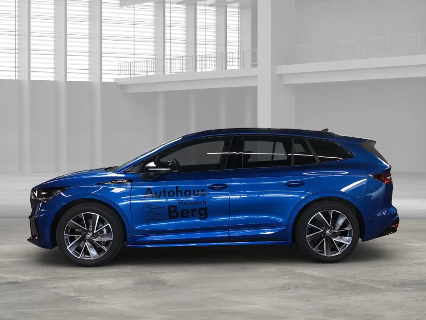 Skoda Enyaq 85 Sportline Navi Memory Sitze LED Kurvenlicht App Blau - 2