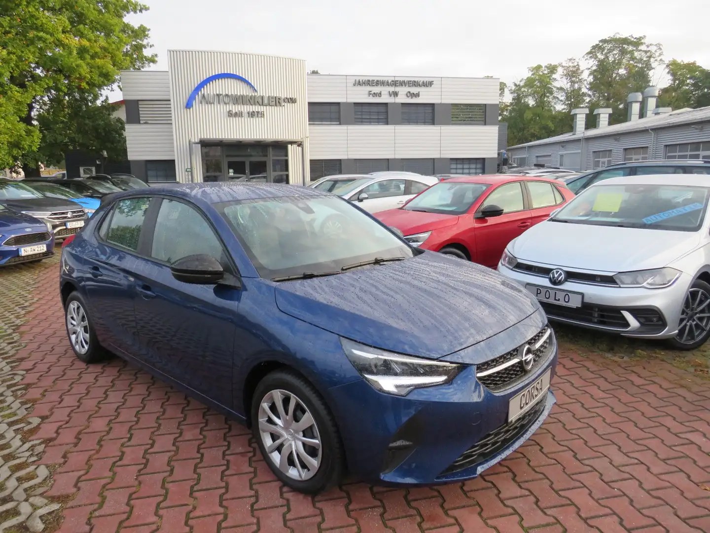 Opel Corsa CORSA F 1,2 TURBO*LED+PDC+SITZHEIZUNG+APPCon* Azul - 1
