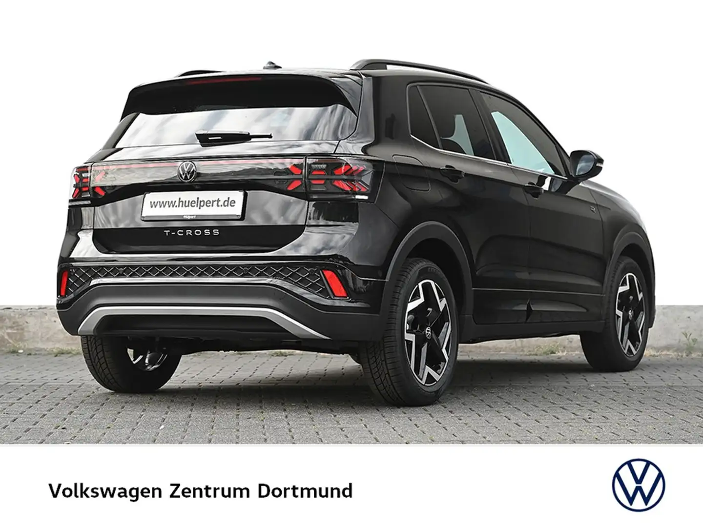 Volkswagen T-Cross 1.0 R-LINE DSG NAVI AHK ALLWETTERREIFEN Noir - 2