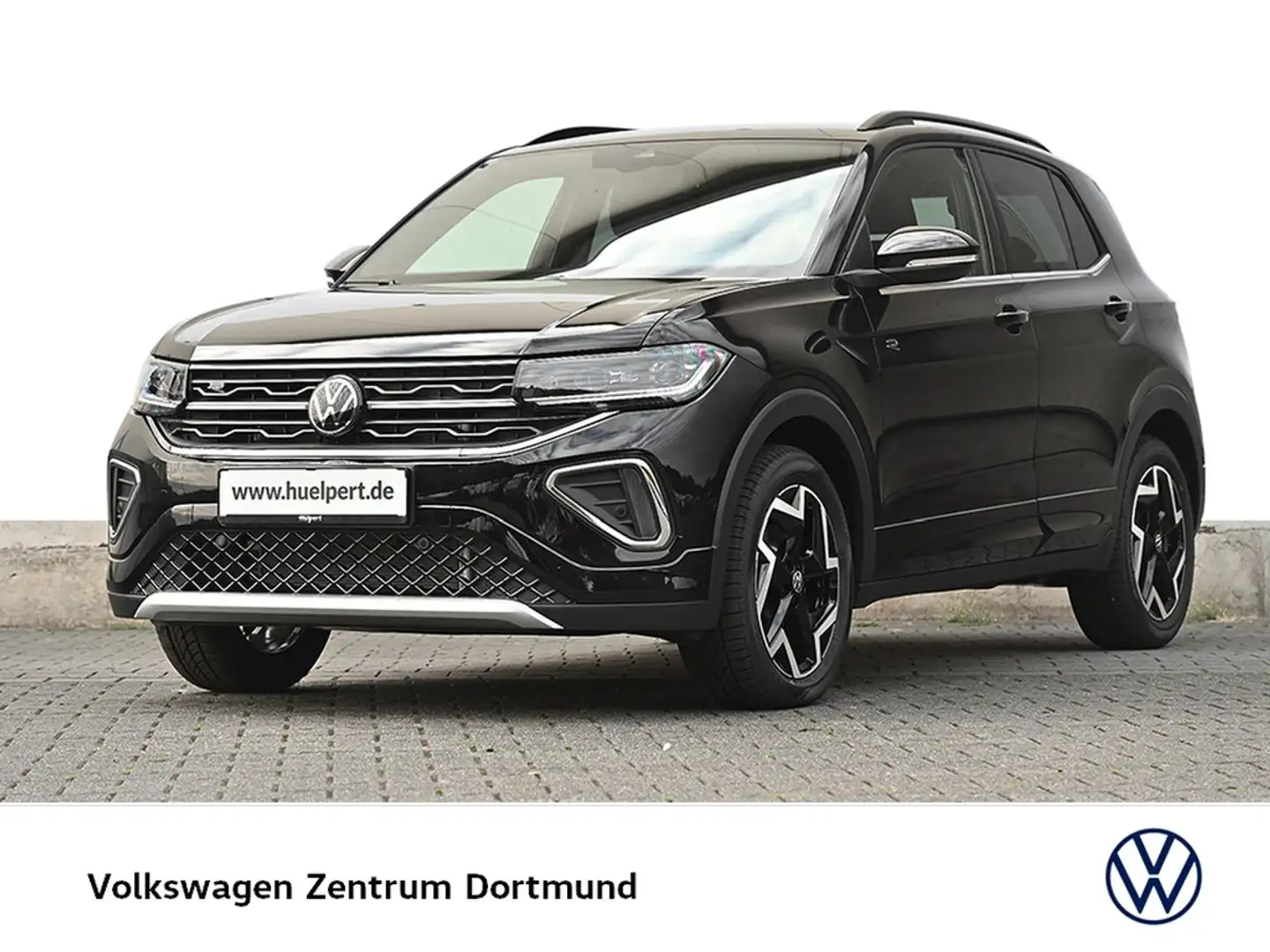 Volkswagen T-Cross 1.0 R-LINE DSG NAVI AHK ALLWETTERREIFEN Noir - 1
