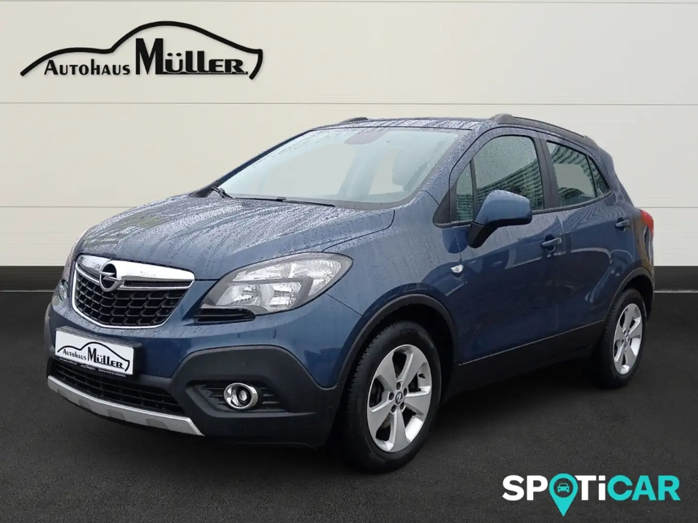 Opel Mokka Edition ecoFlex 1.4 Turbo AHK SHZ LenkradHZG Fernl Azul - 1