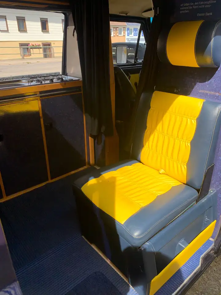 Volkswagen T4 Caravelle Einzelstück Camper mit 2 Schiebetüren, foto 6