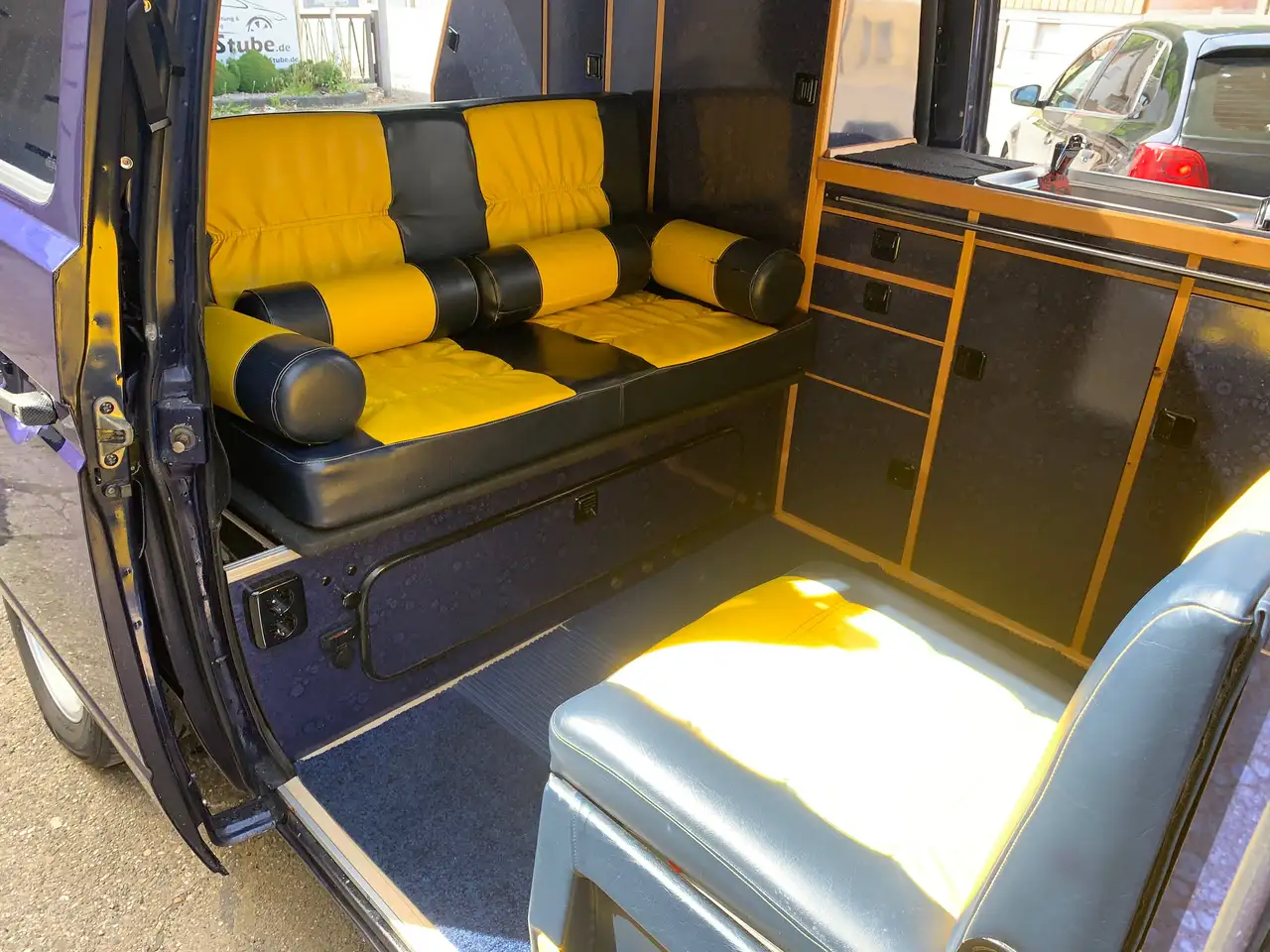 Volkswagen T4 Caravelle Einzelstück Camper mit 2 Schiebetüren, foto 5