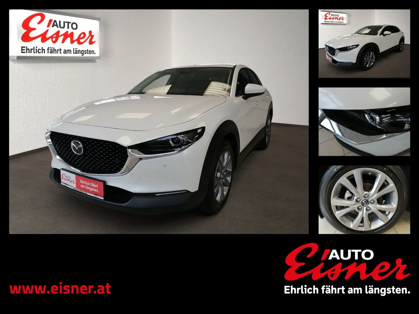 Mazda CX-30 G150 AWD EXCLUSIVE LINE PREISHIT Білий - 1