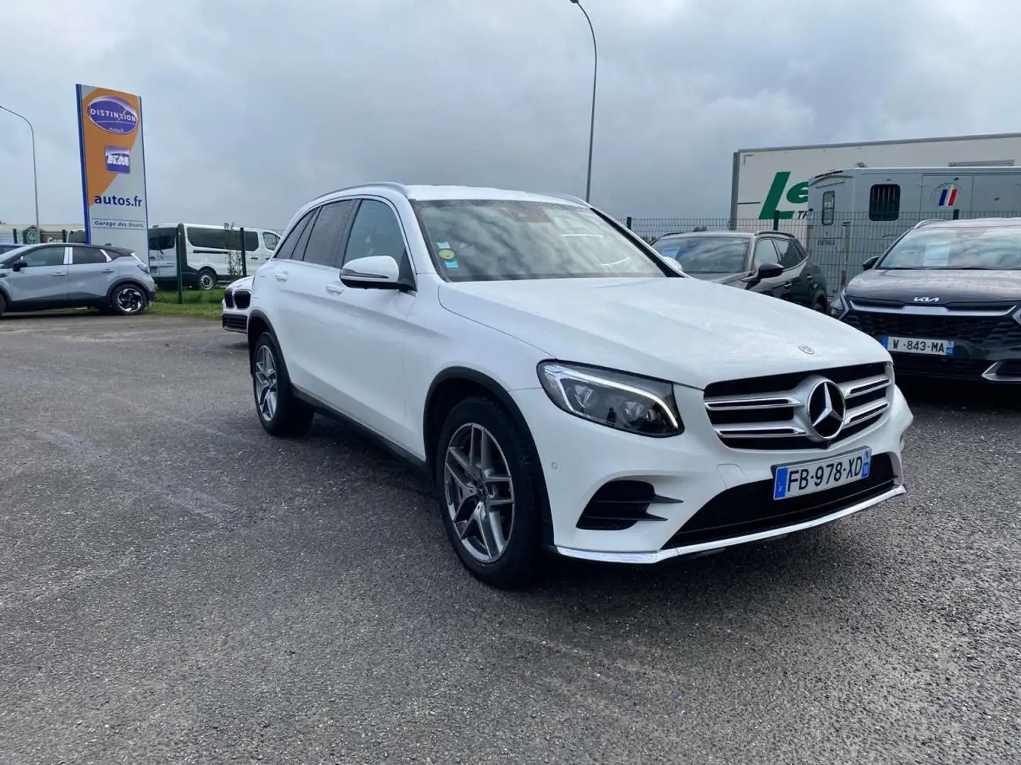 Mercedes-Benz GLC 220 GLC 220 d - BVA 9G-TRONIC SPORTLINE 4-MATIC - BVA Blanc - 2