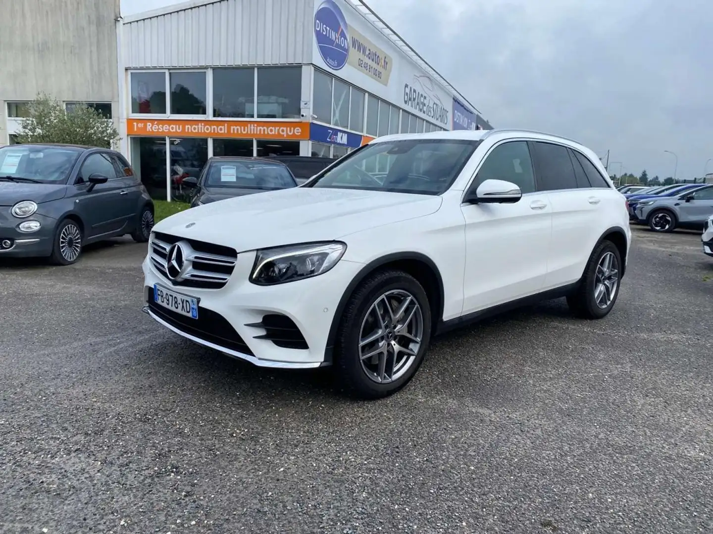 Mercedes-Benz GLC 220 GLC 220 d - BVA 9G-TRONIC SPORTLINE 4-MATIC - BVA Blanc - 1