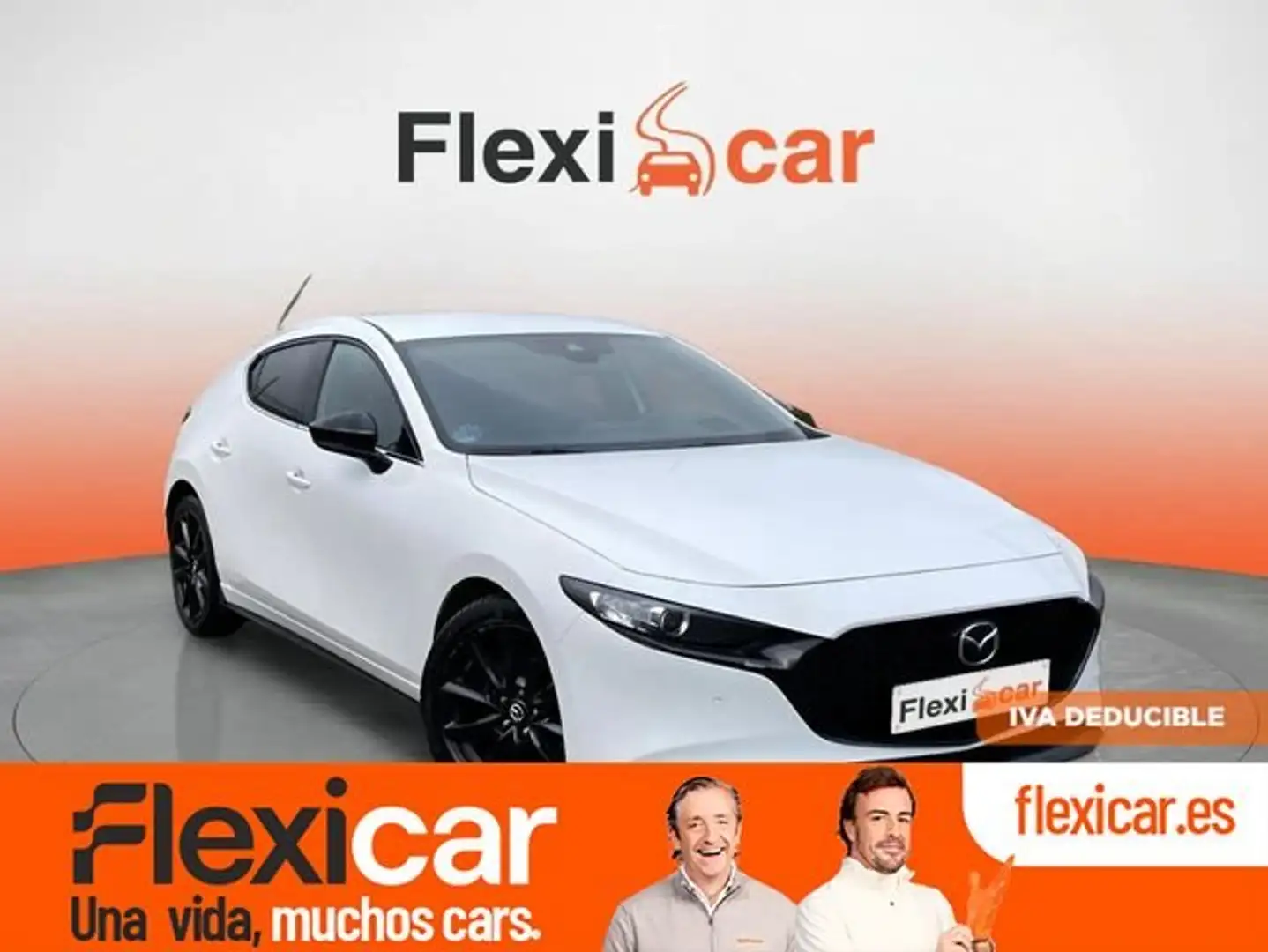 Mazda 3 2.0 e-SKYACTIV-G 88KW HOMURA Blanco - 1