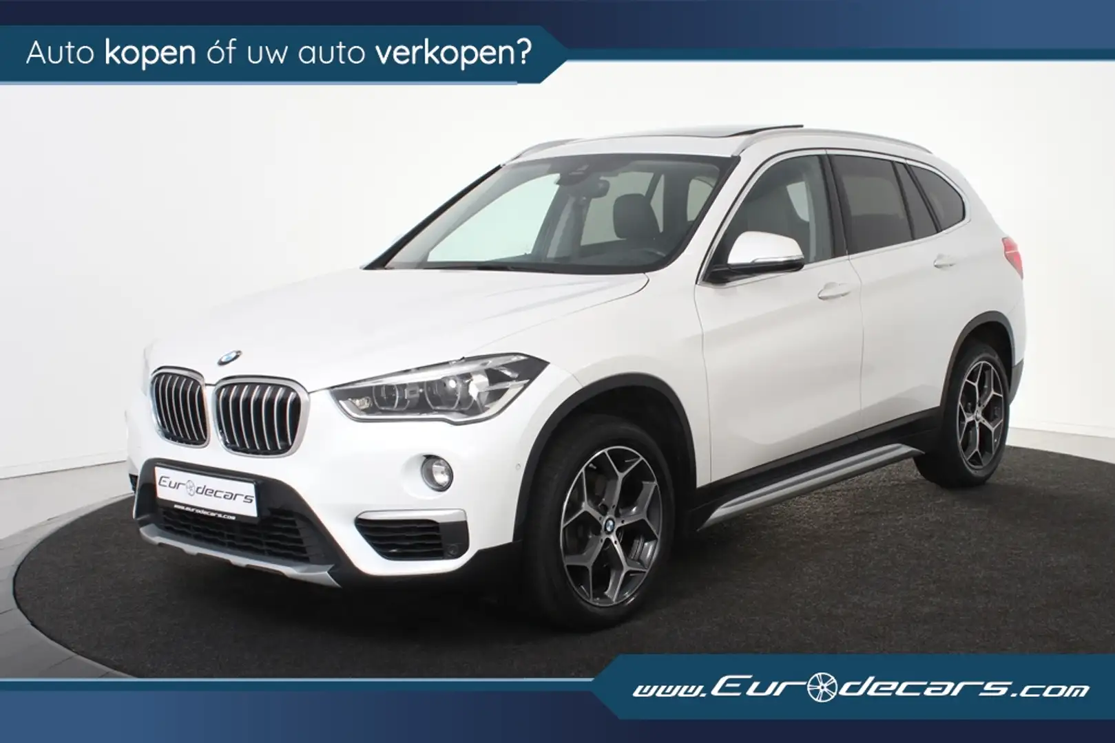 BMW X1 sDrive18i *1ste Eigenaar*Leer*Navigatie*HUD*Panora Wit - 1