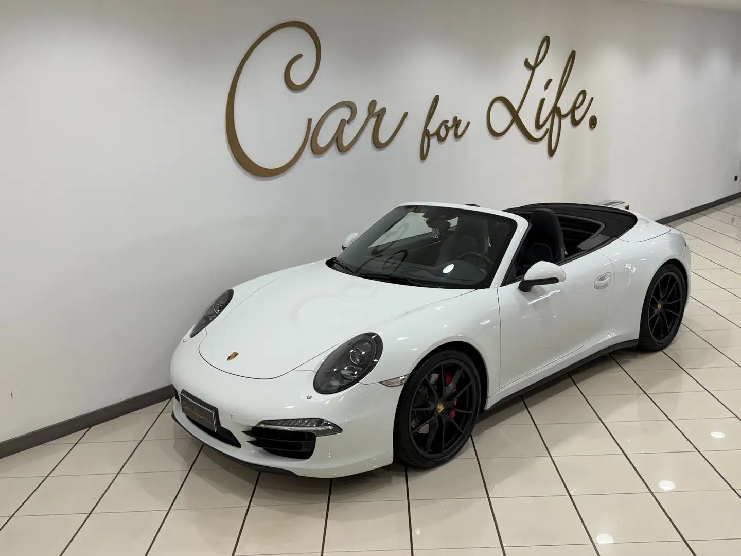 Porsche 911 3.8 Carrera 991 4S Cabriolet Bianco - 2