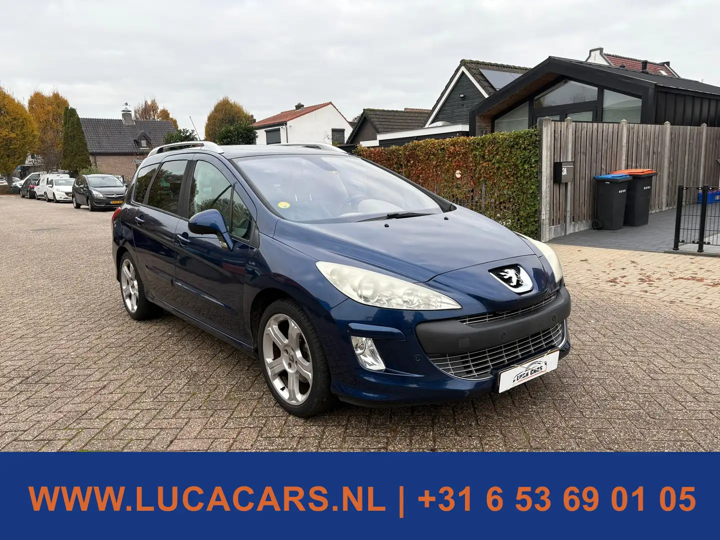 Peugeot 308 1.6 THP XT TREKHAAK + 2X SLEUTEL + BOEKJES! Blauw - 2