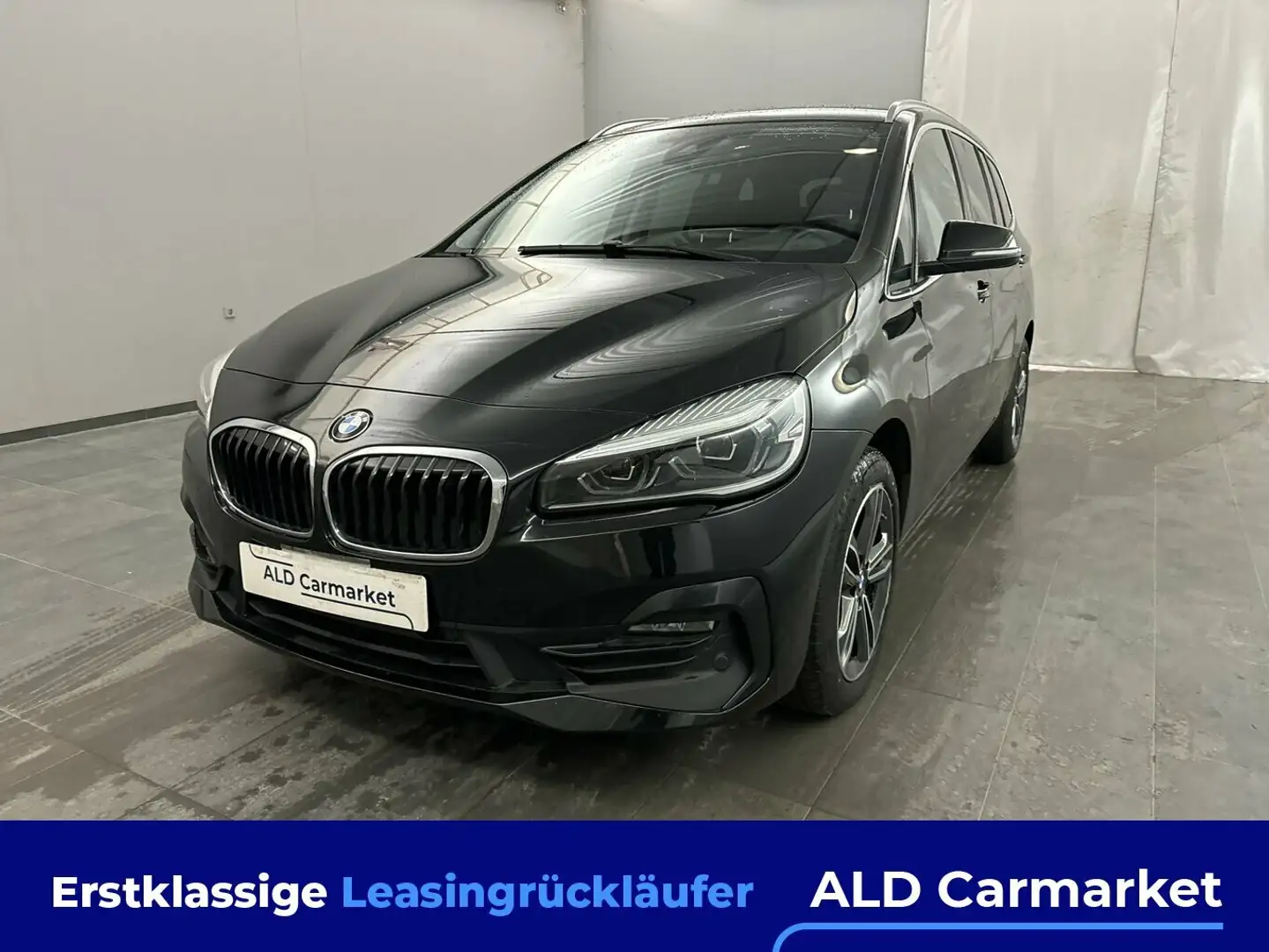 BMW 218 218d Gran Tourer Sport Line Kombi, 5-türig, 6-Gang Schwarz - 1