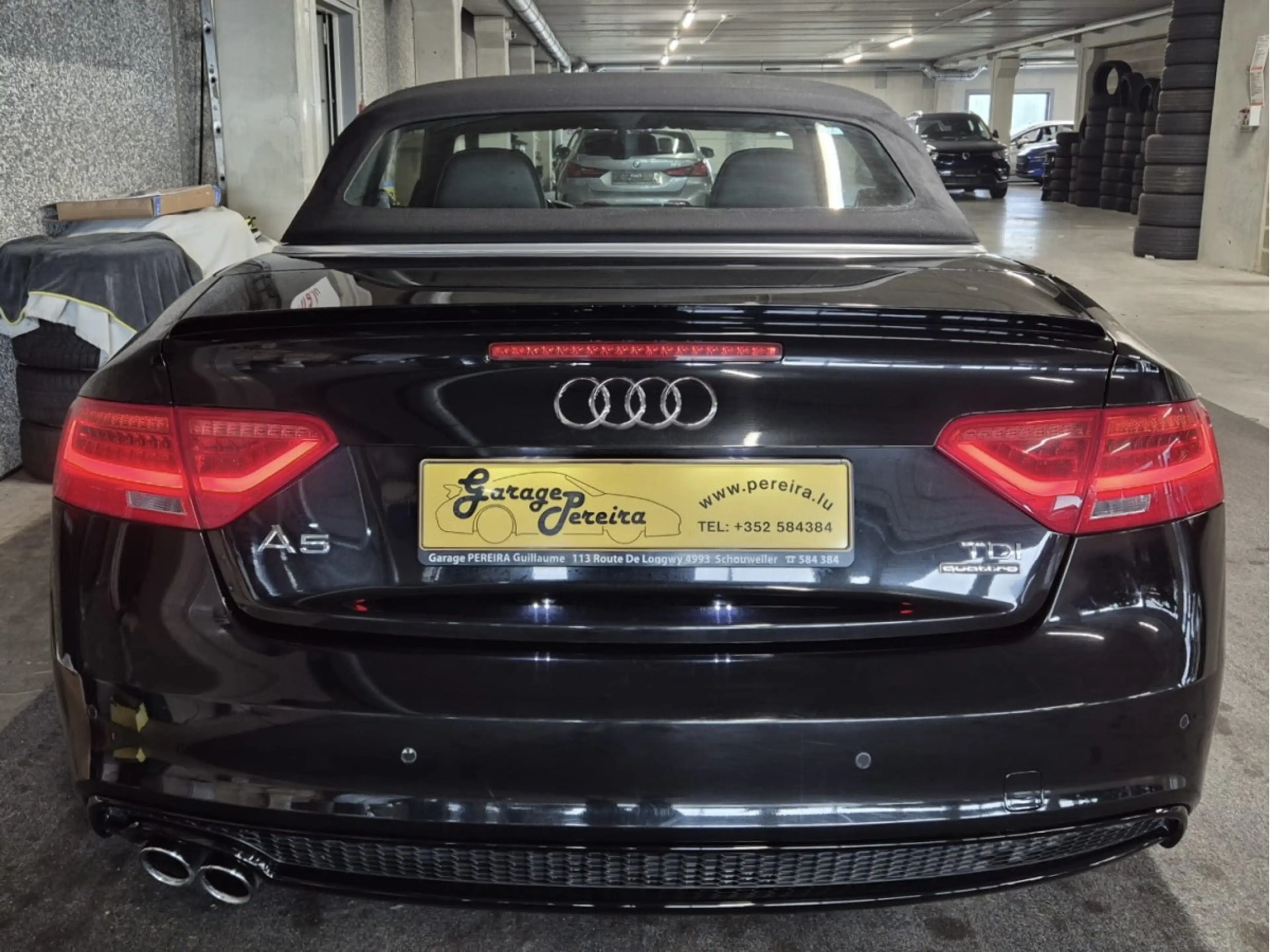 Audi A5 CABRIO 2.0 TDI 190 QUATTRO 3X S-LINE FACELIFT CUIR — photo 5