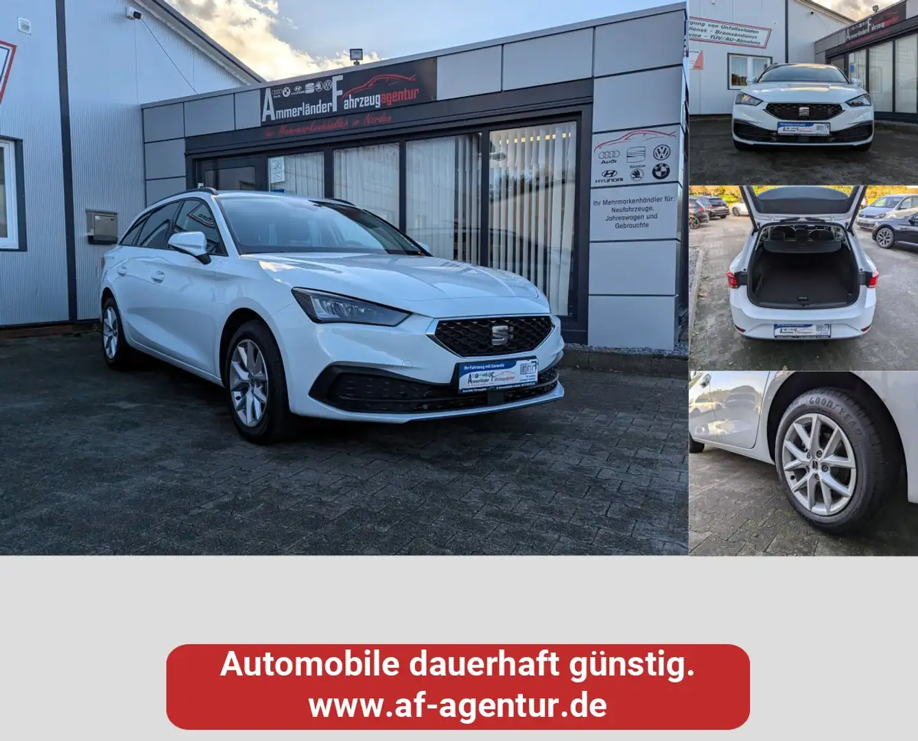 SEAT Leon Sportstourer *e-Heck*App-Connect*Keyless* Style Blanco - 1