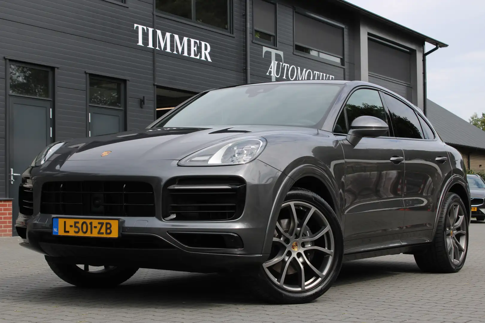 Porsche Cayenne Coupé 3.0 E-Hybrid Sport Design - Nederlandse Pors Gris - 1