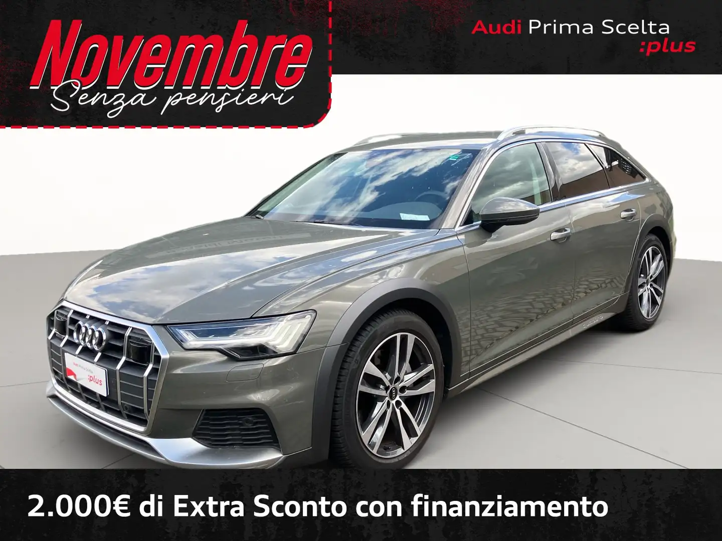 Audi A6 allroad allroad 40 2.0 tdi mhev 12v business advanced quat Gris - 1