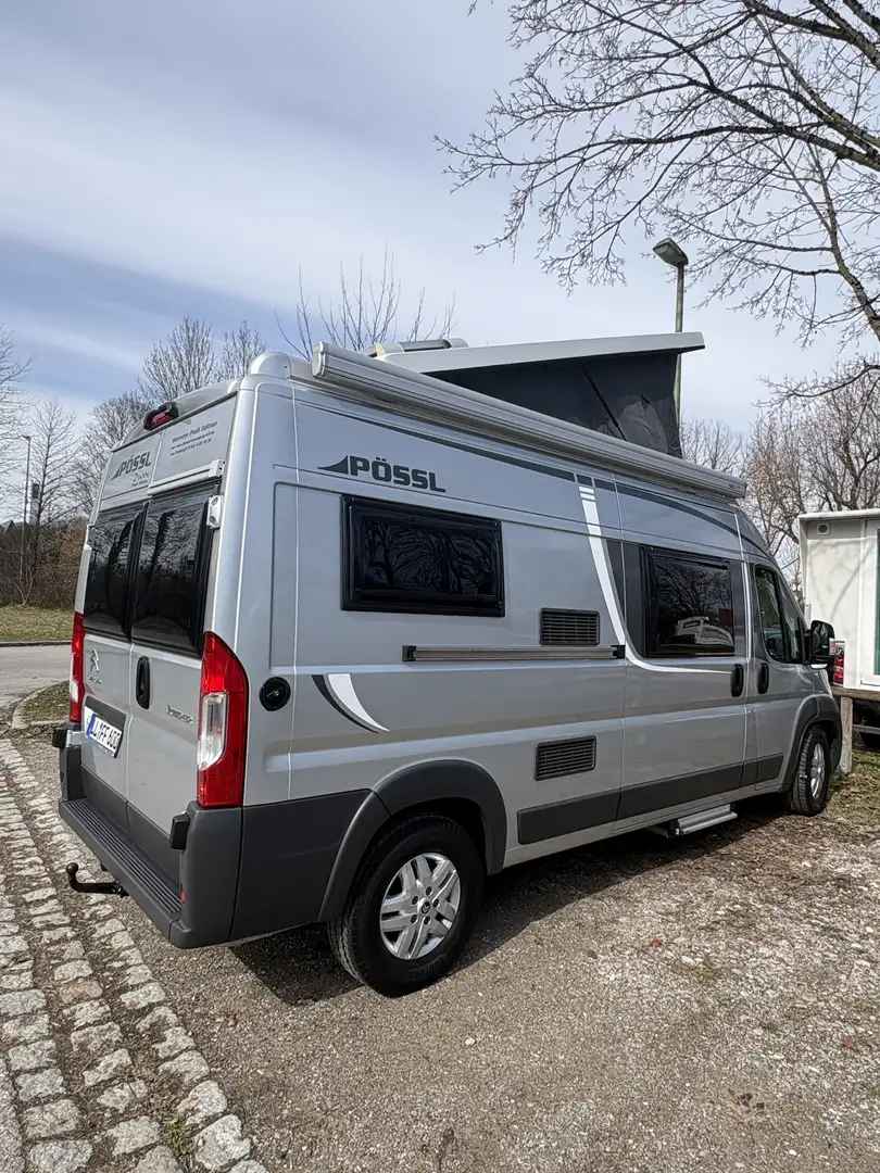 Citroen Jumper Pössl 2WIN Plus Profi HDi 150 Aufstelldach Camper Gris - 2