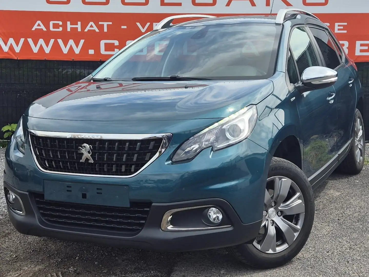 Peugeot 2008 1.2i Style -EU6b-GARANTIE 1AN-CARPLAY-CLIM-GPS-PDC Blauw - 1