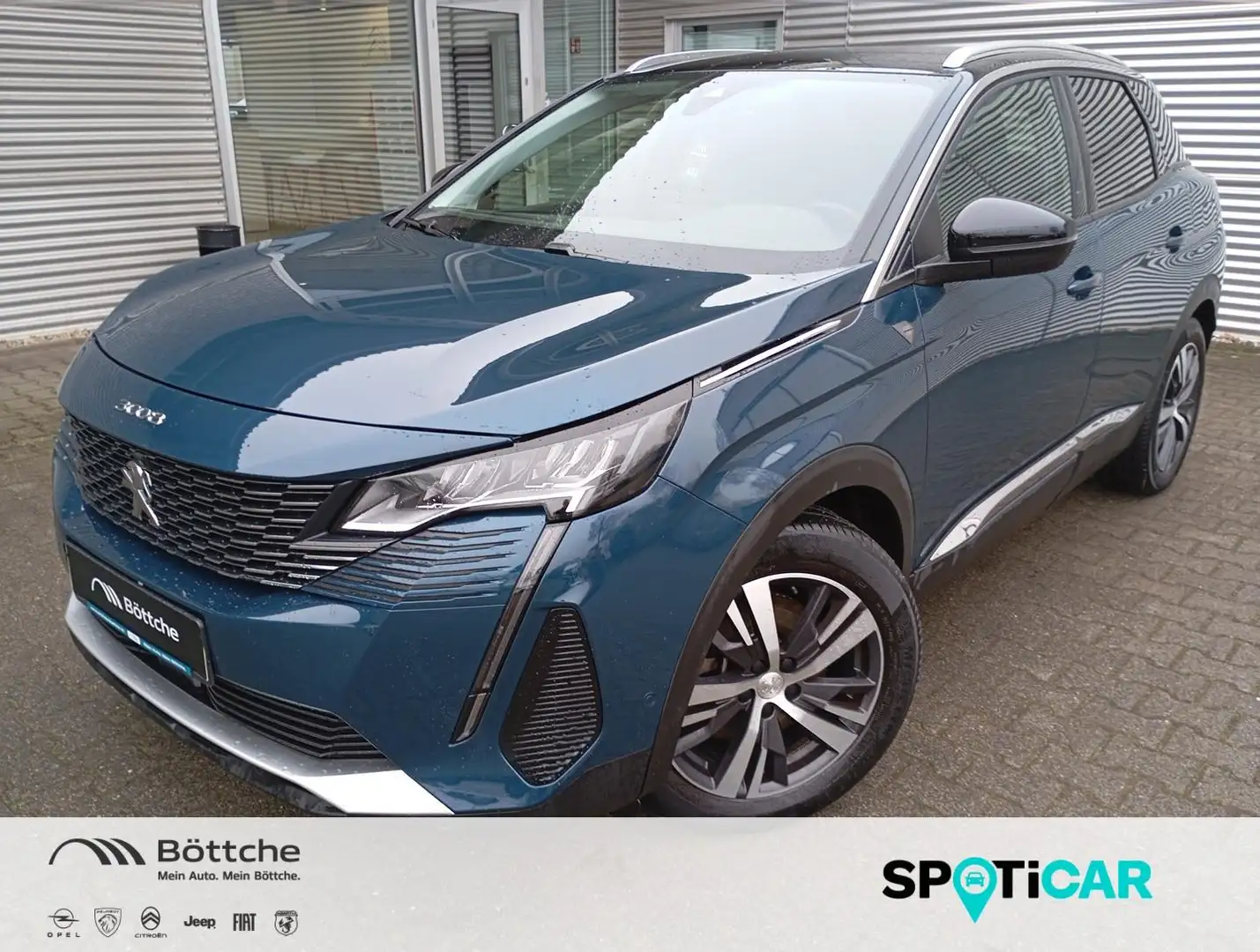 Peugeot 3008 Hybrid 225 Roadtrip AHK,Klima,SHZ,Navi,PDC,Kamera, Blau - 1
