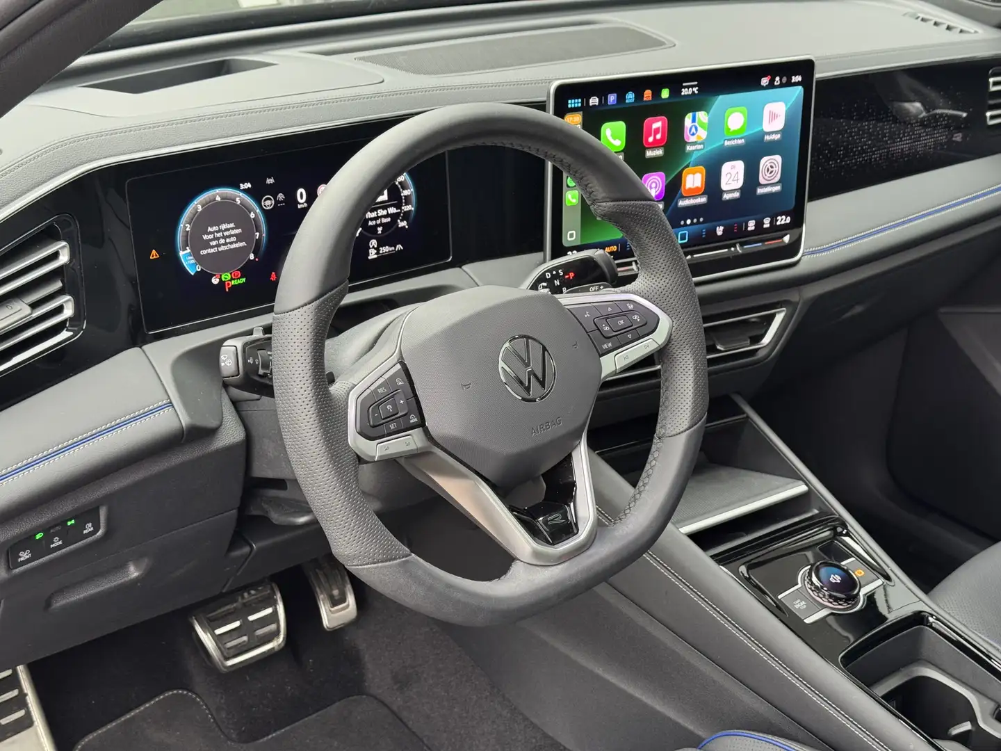 Volkswagen Tiguan 1.5 eTSI R-Line Edition | 360° camera | Leer  | Ma Noir - 2