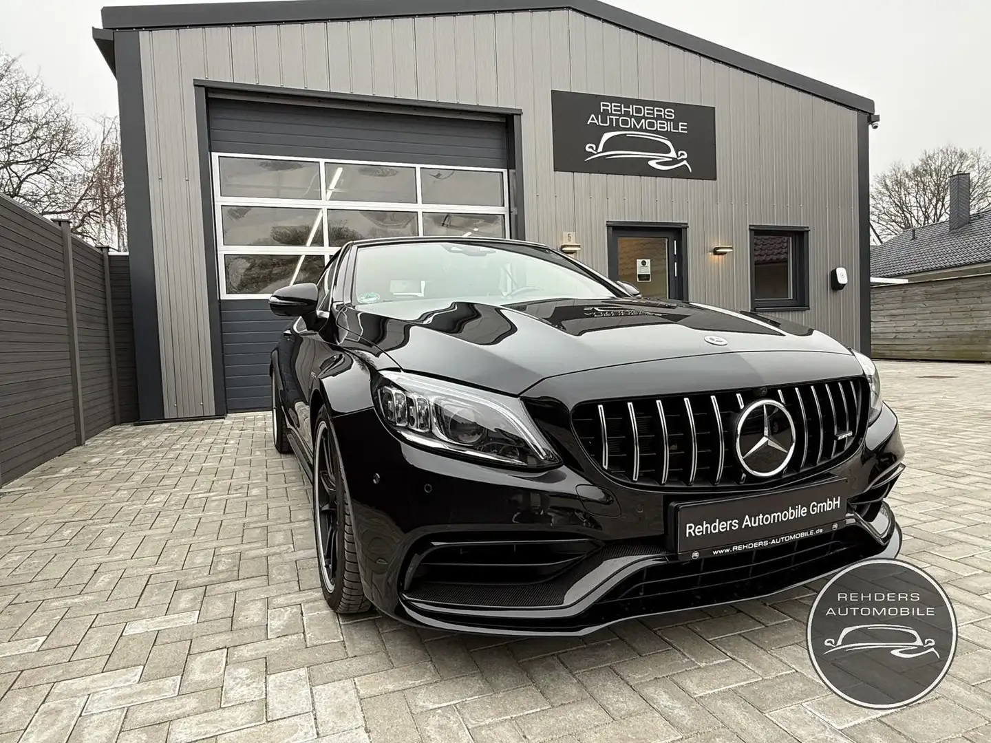 Mercedes-Benz C 63 AMG S AMG Night Carbon Garantie Burmester Schwarz - 2