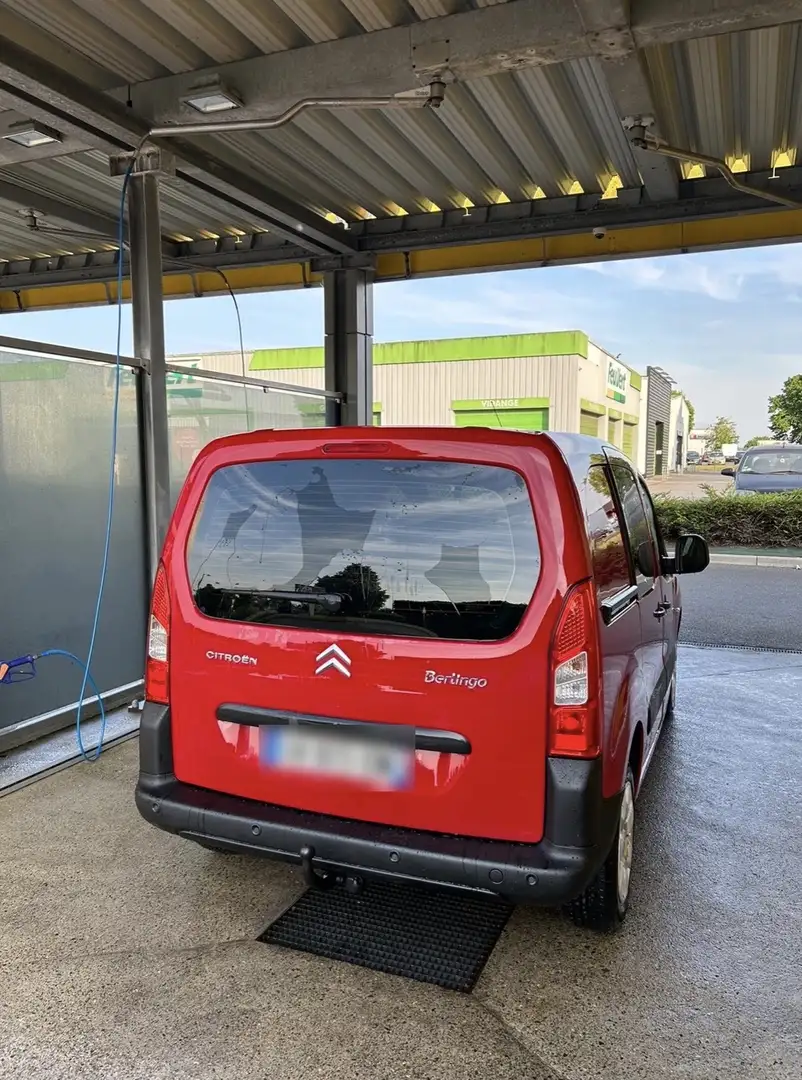 Citroen Berlingo BERLINGO HDi 75 COURT 625 KG Rouge - 2