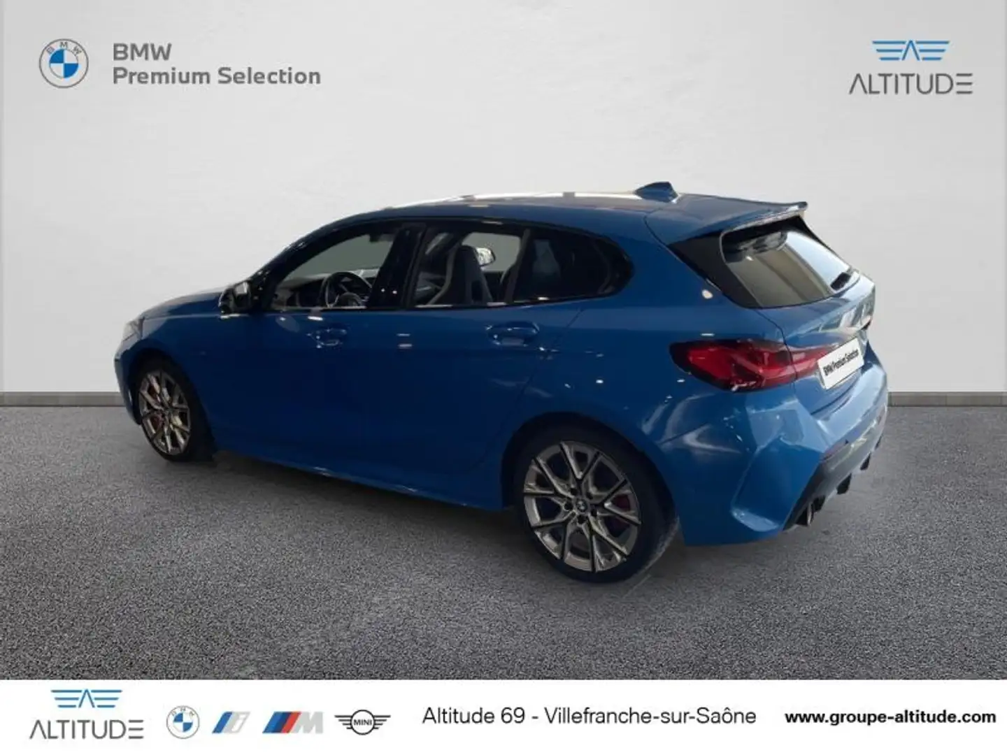 BMW 120 120dA xDrive 190ch M Sport Bleu - 2