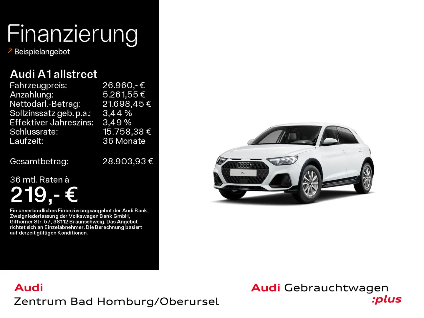 Audi A1 30 TFSI S line*LED*Alu*SONOS*PDC*Au Weiß - 1