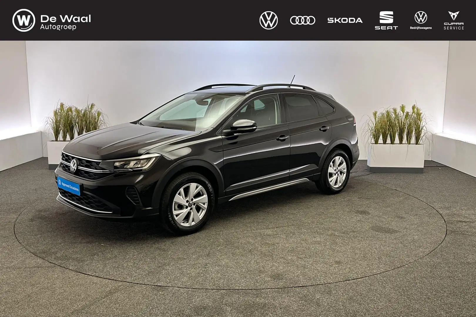 Volkswagen Taigo 1.0 TSI 110pk DSG Life | Adaptive Cruise Control, Zwart - 1