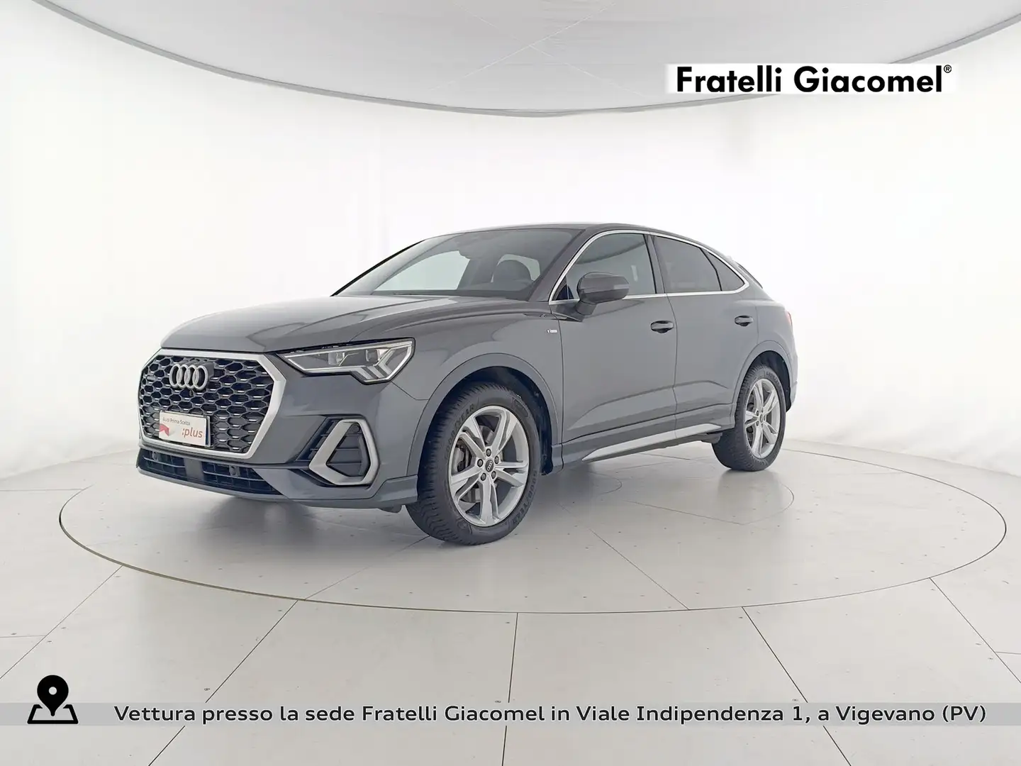 Audi Q3 sportback 40 2.0 tdi s line edition quattro 193cv Gris - 1