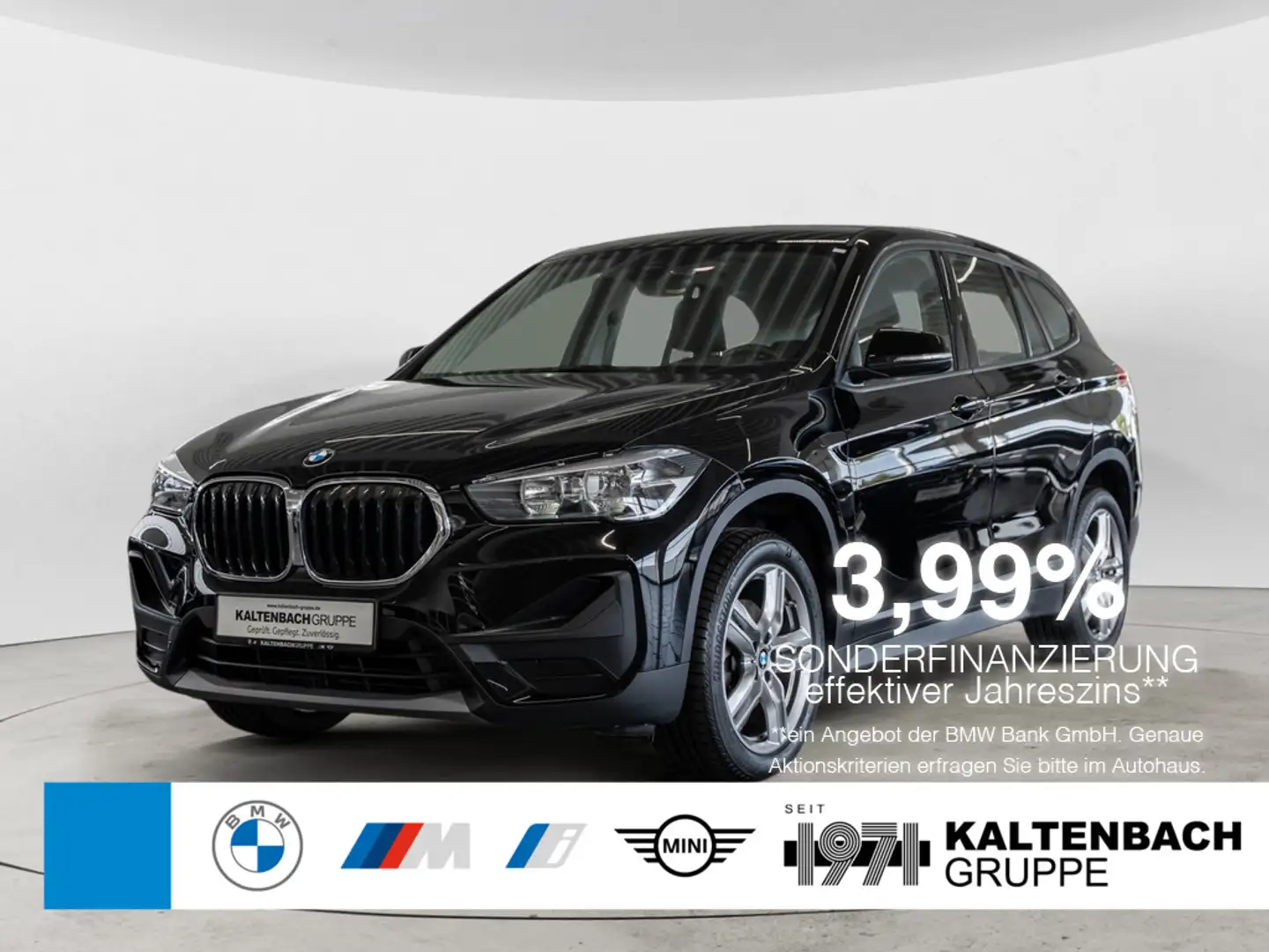 BMW X1 sDrive18i Advantage FACEL. AHK NAVI SHZ Noir - 1