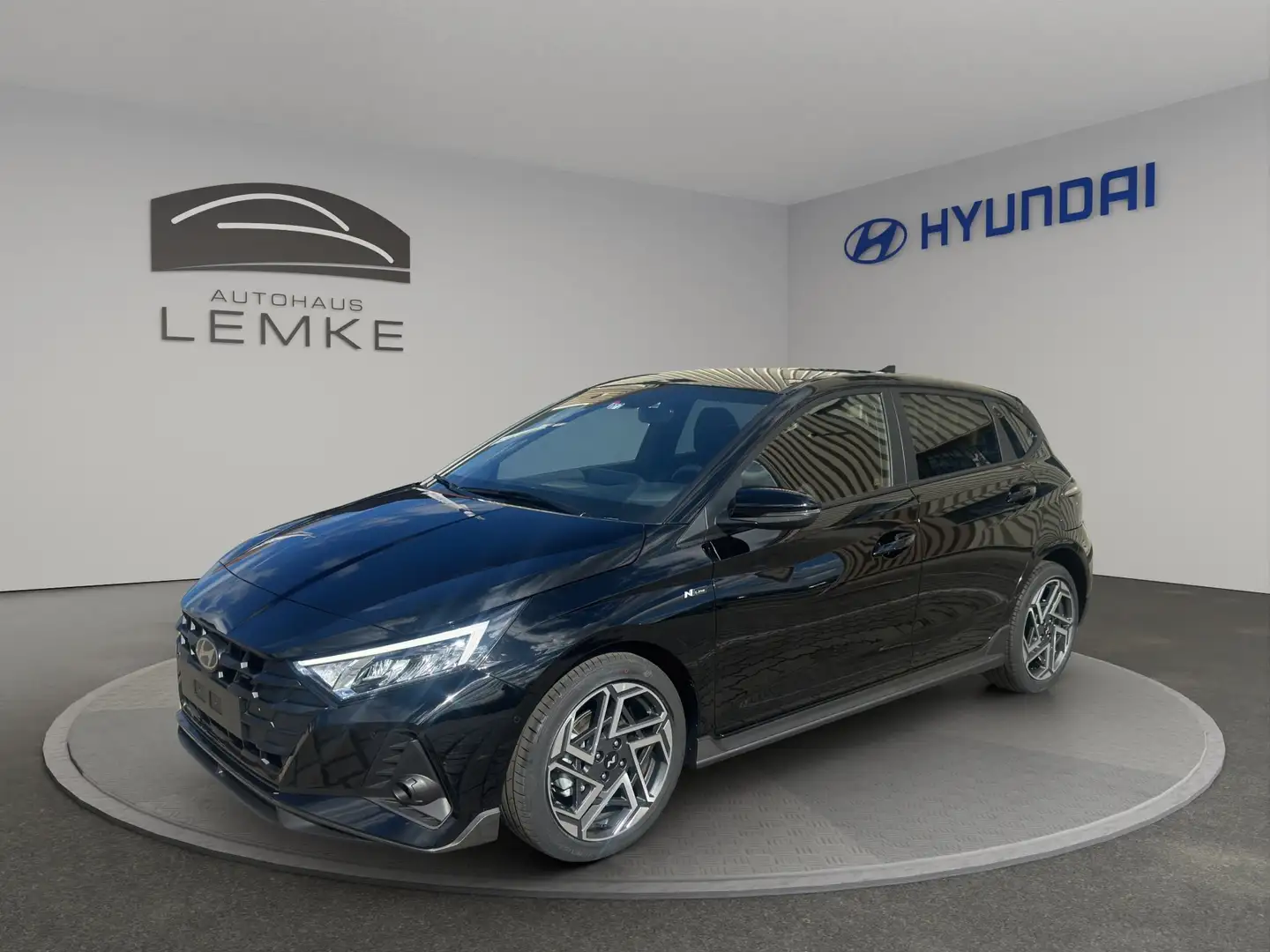 Hyundai i20 1.0 T-GDI DCT N LINE + ASSISTENZ + SMART UVM Zwart - 1