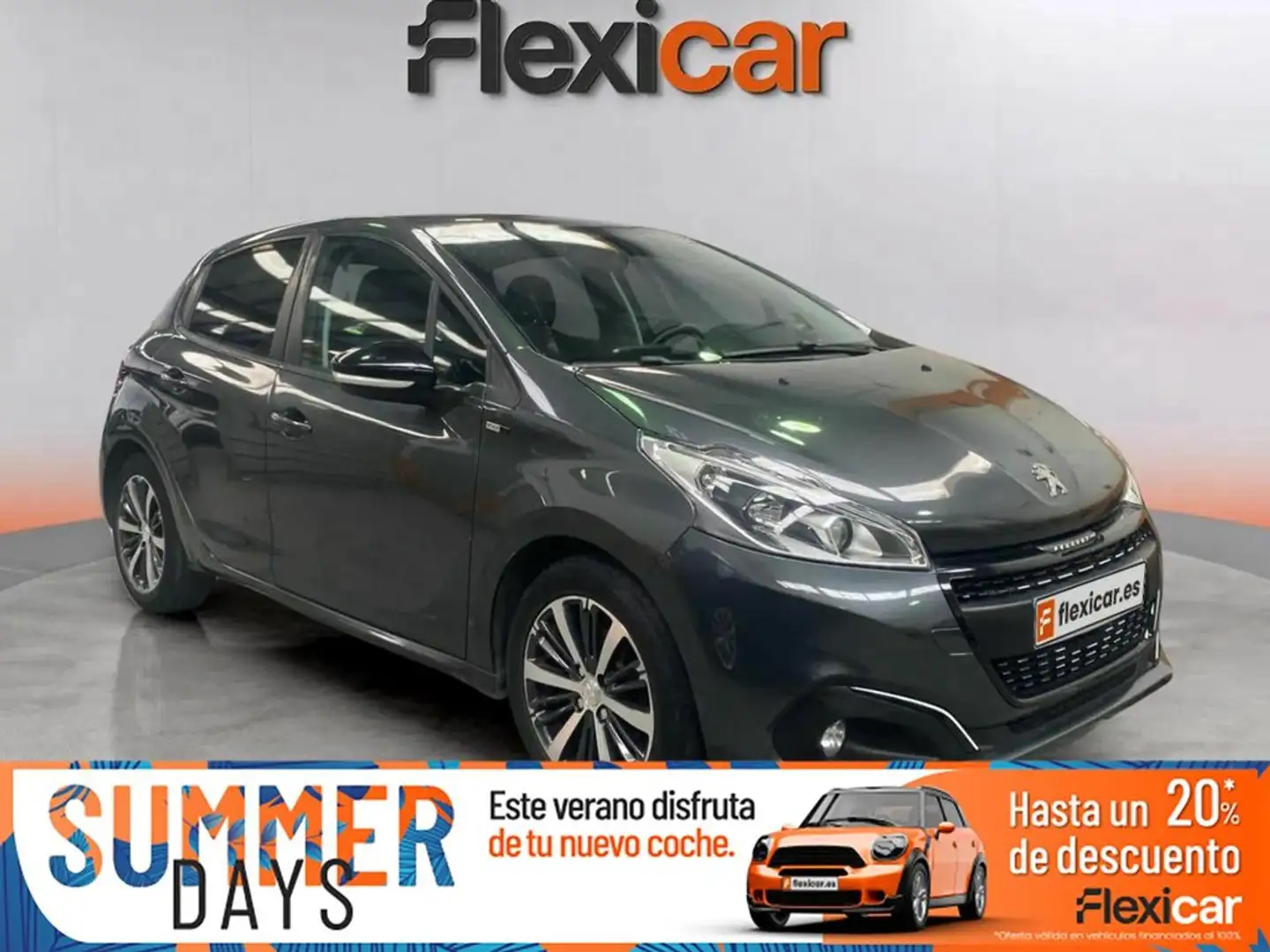 Peugeot 208 5P ALLURE 1.2L PureTech 60KW (82CV) Gris - 1