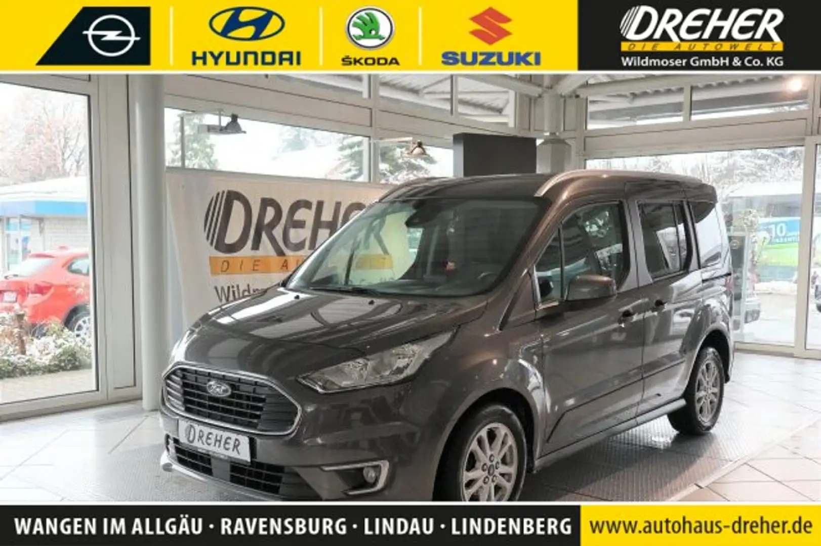 Ford Tourneo Connect Tourneo Connect 1.0 EcoBoost Titanium Kamera/LM BC Grau - 1