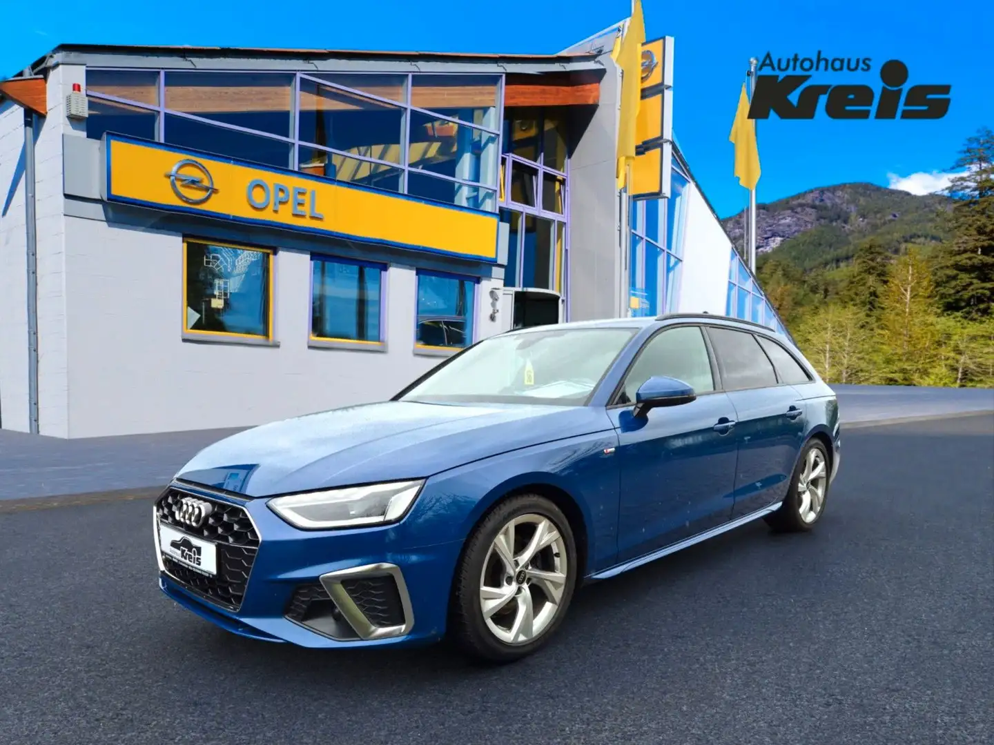 Audi A4 Avant 35 TFSI S line Business+Tour  Paket LHZ Blau - 1