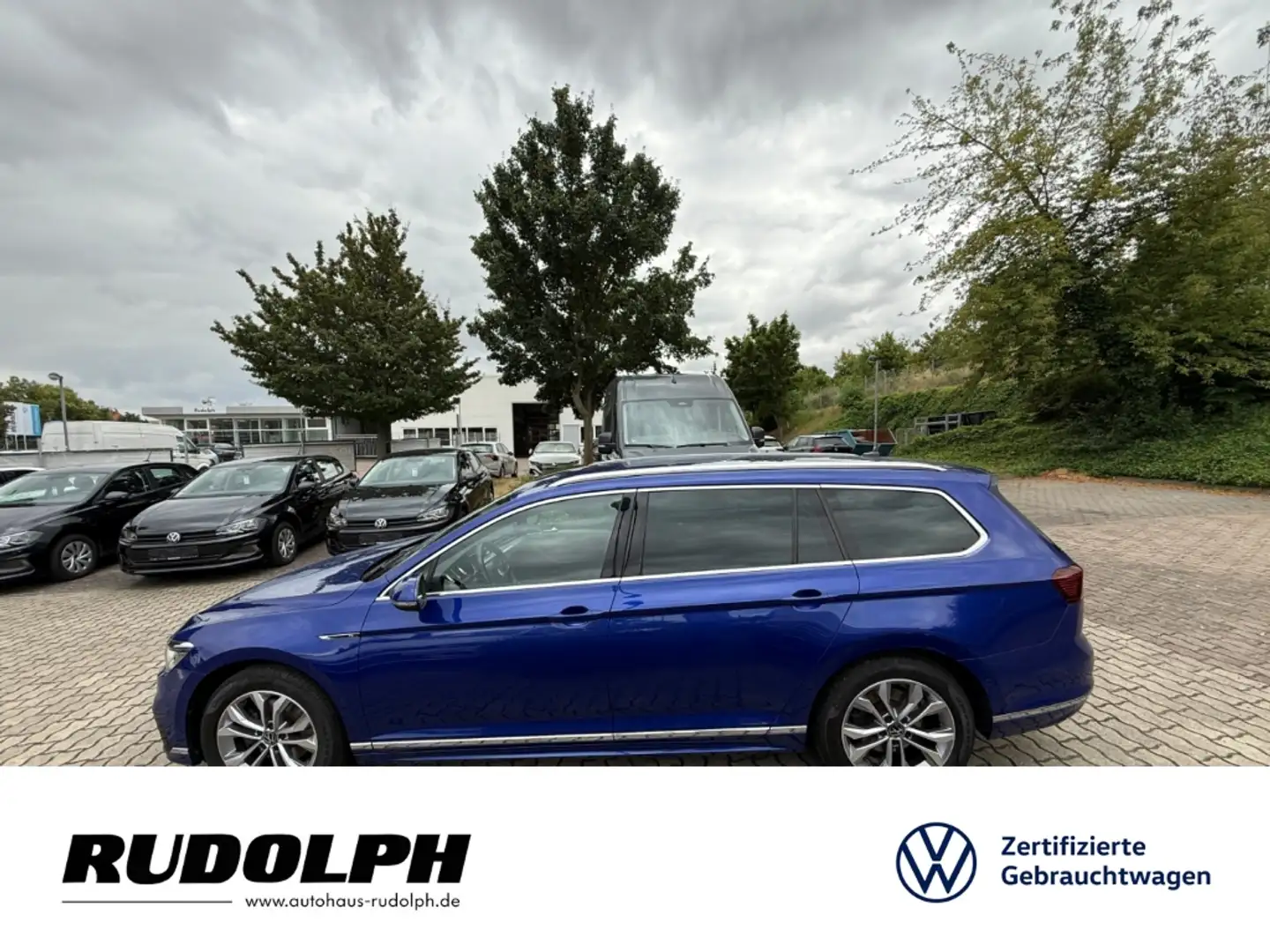 Volkswagen Passat Variant Business 2.0 TSI DSG LED Navi AHK BT SHZ A Bleu - 2