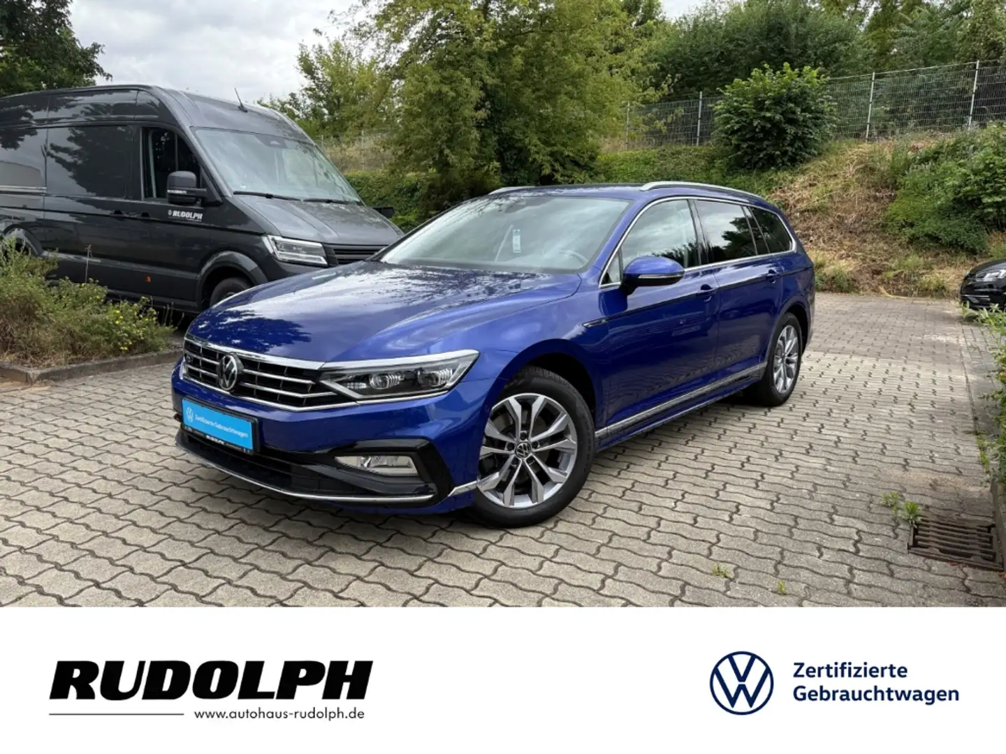 Volkswagen Passat Variant Business 2.0 TSI DSG LED Navi AHK BT SHZ A Bleu - 1