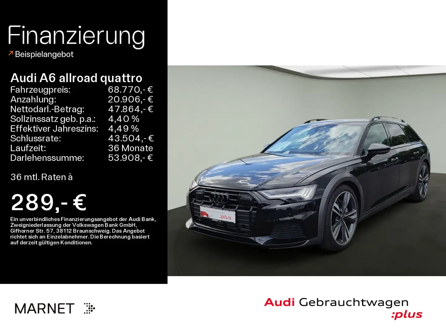 Audi A6 allroad 55 TFSI quattro*Navi*Matrix*HUD*B&O*A Schwarz - 1