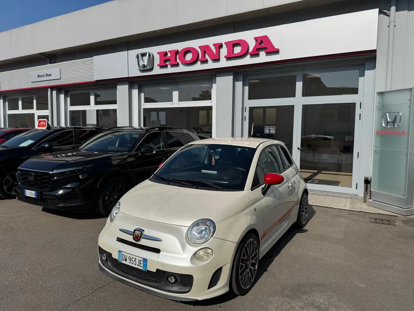 Abarth 500 500 1.4 16v turbo t-jet 135cv Bianco - 1