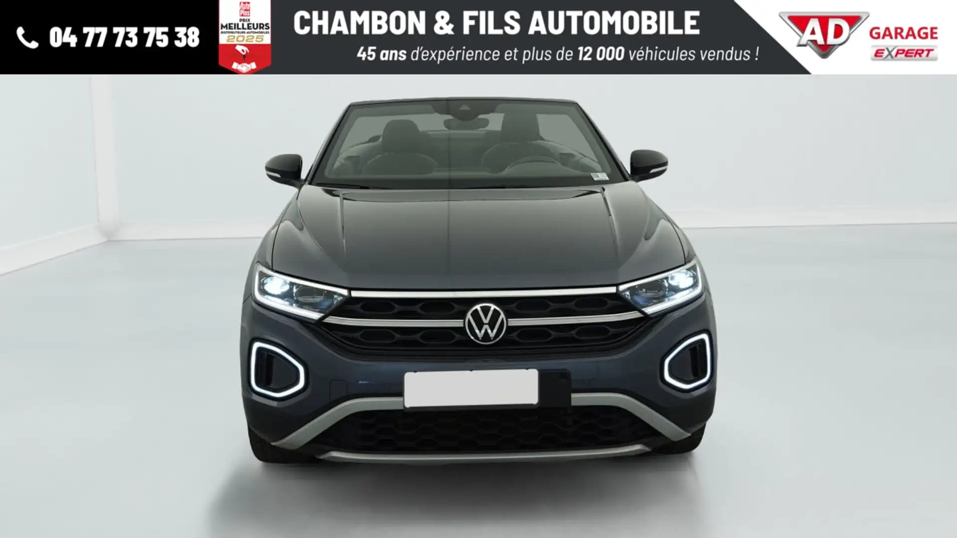 Volkswagen T-Roc Cabriolet 1.0 TSI 110 Start Stop BVM6 Style Gris - 2