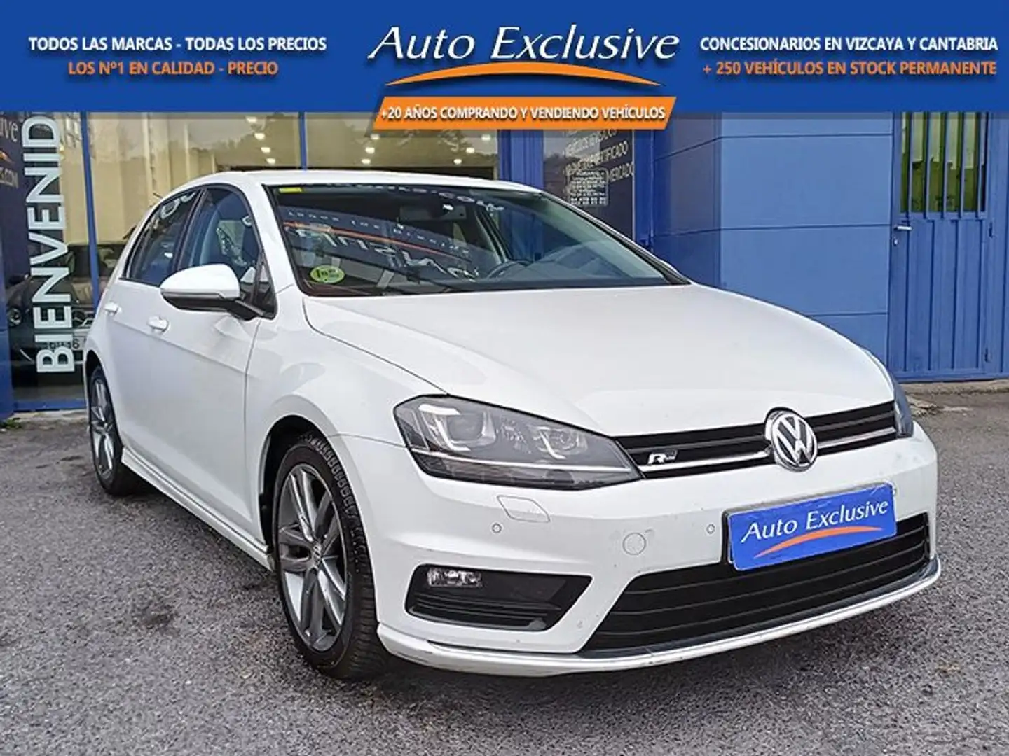 Volkswagen Golf 1.6TDI CR BMT Sport 105 Blanco - 1