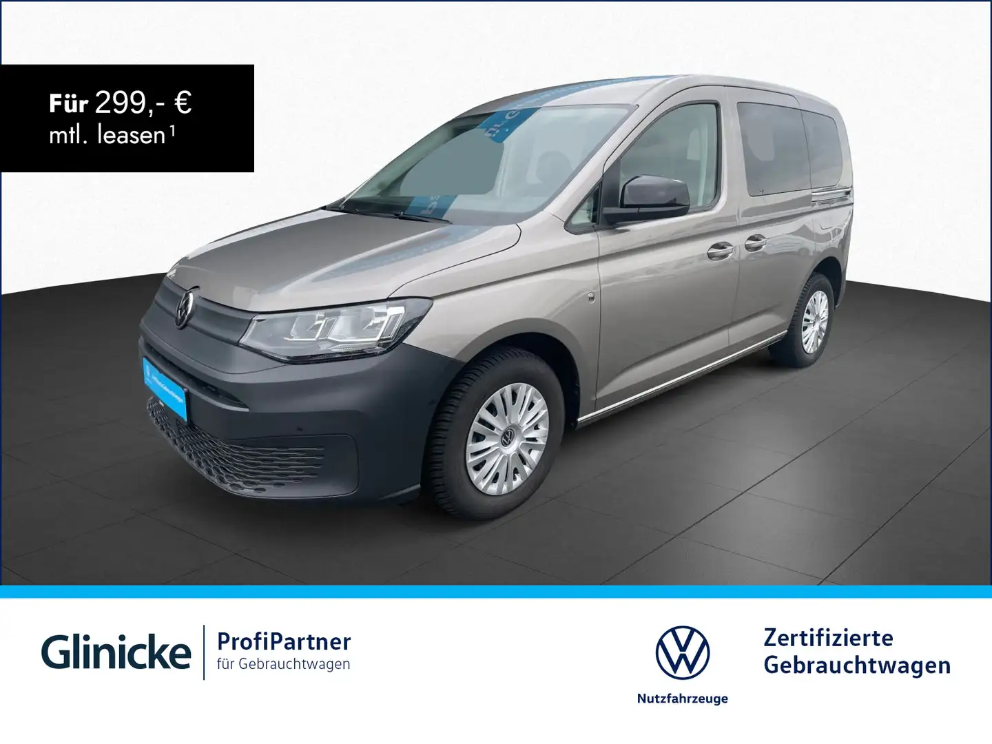 Volkswagen Caddy 2.0 TDI ACC AHK Climatr. Kamera SHZ App Co Beige - 1