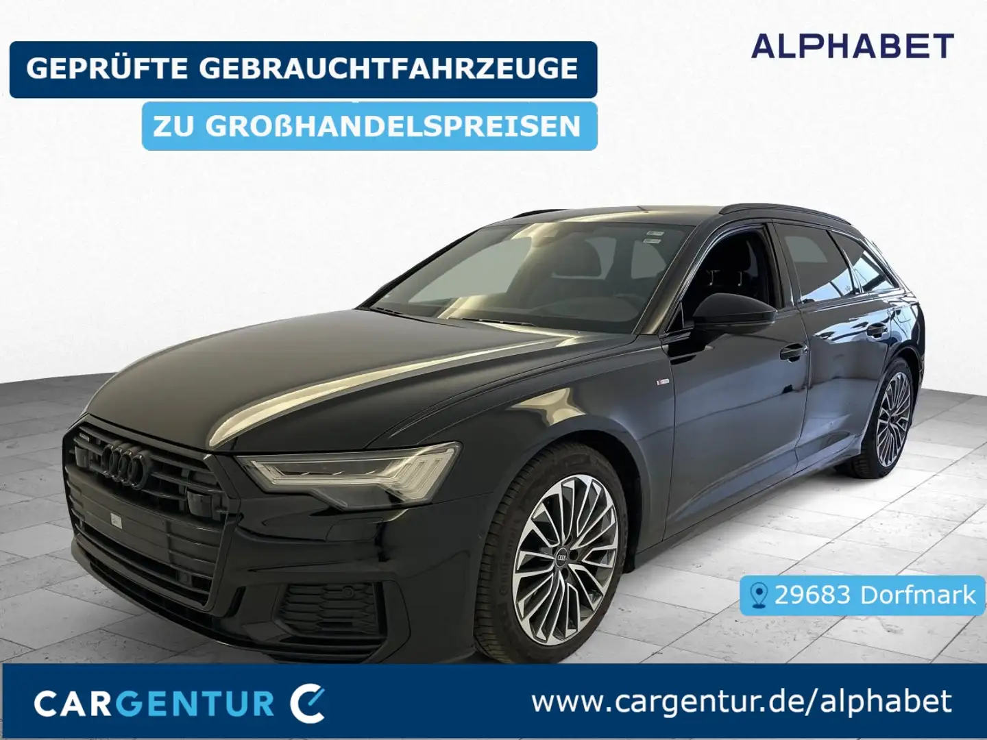 Audi A6 55 2.0 TFSI e quattro Avant sport Matrix AHK Noir - 1
