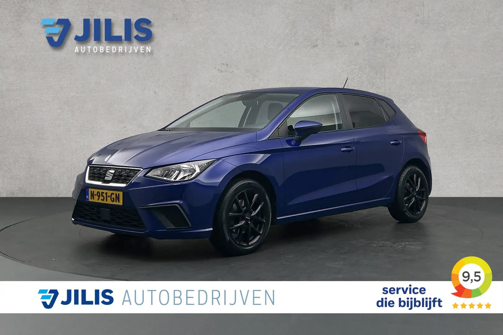 SEAT Ibiza 1.0 TSI Style | Automaat | Apple carplay | Cruise Blauw - 1