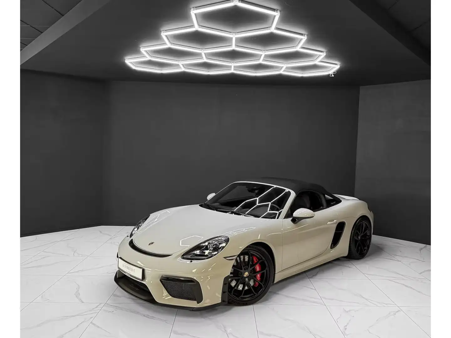 Porsche 718 Spyder Spyder / APPROVED 2027 / PDLS+ / BOSE / CARBON Gris - 1