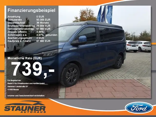Ford Transit Custom Copa C500 Markise AHK Standh.