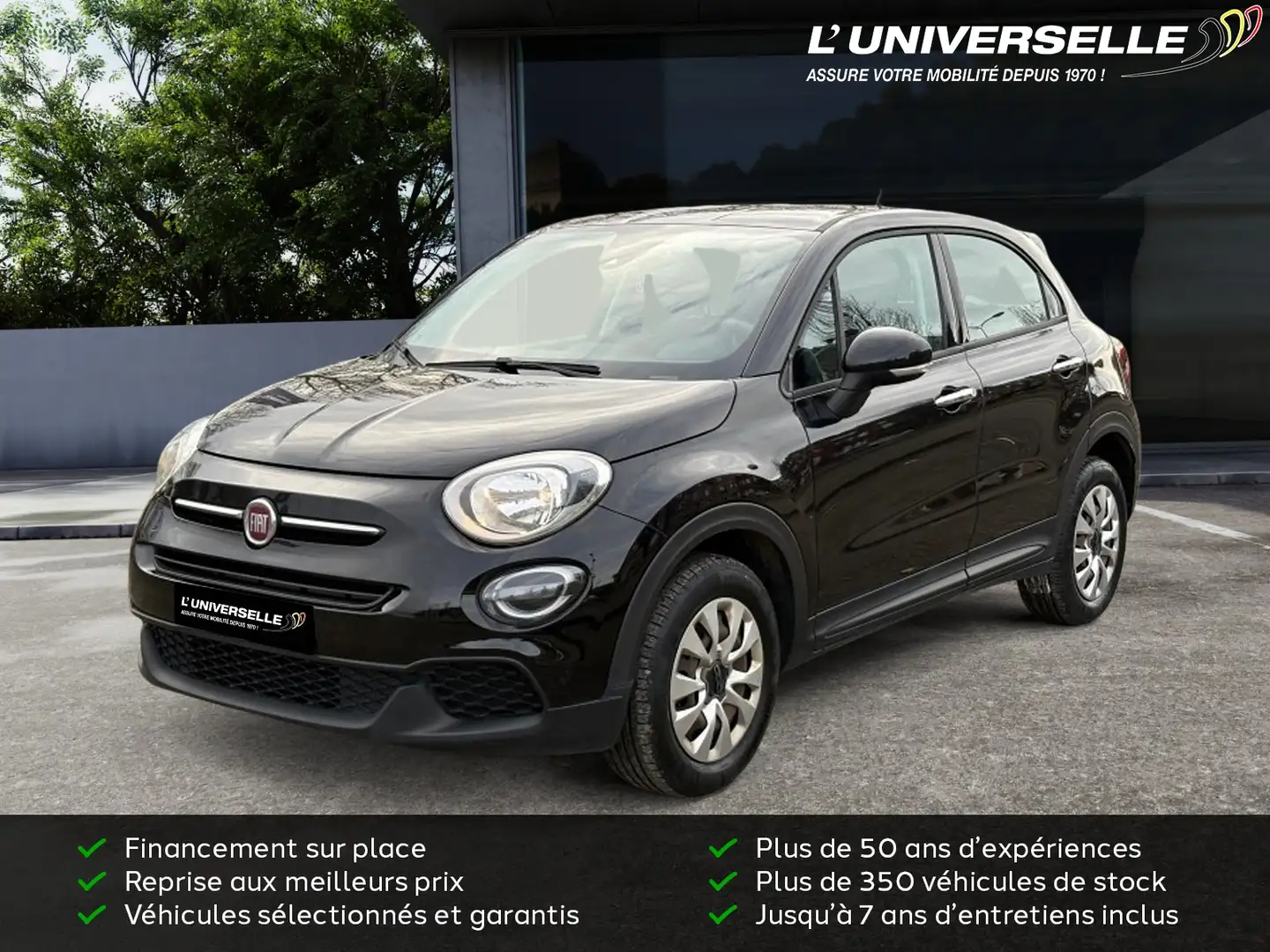 Fiat 500X Schwarz - 1